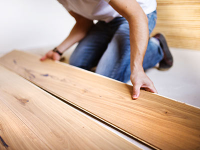 Floor fitting services in London
