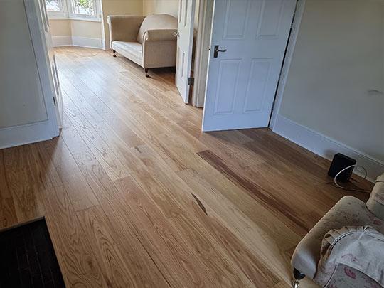 Engineered floor installation in Wandsworth 6