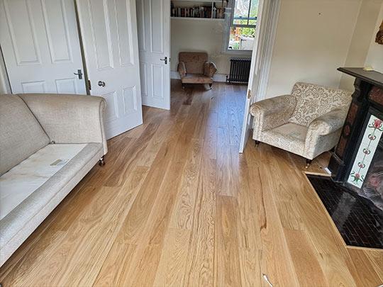 Engineered floor installation in Wandsworth 7