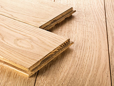 Parquet floor installation in Chesham