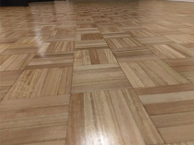 Basket weave parquet floor fitting in Harrow on the Hill