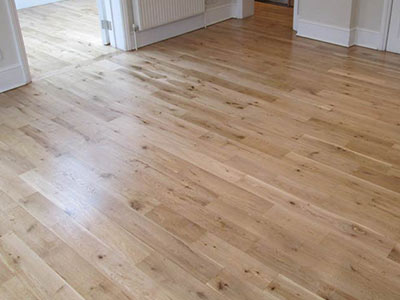 Hardwood floor fitting in Harringay