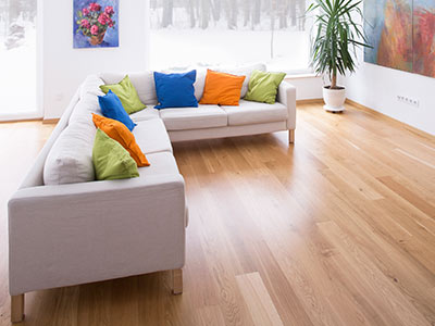 Laminate floor installation in Harpenden